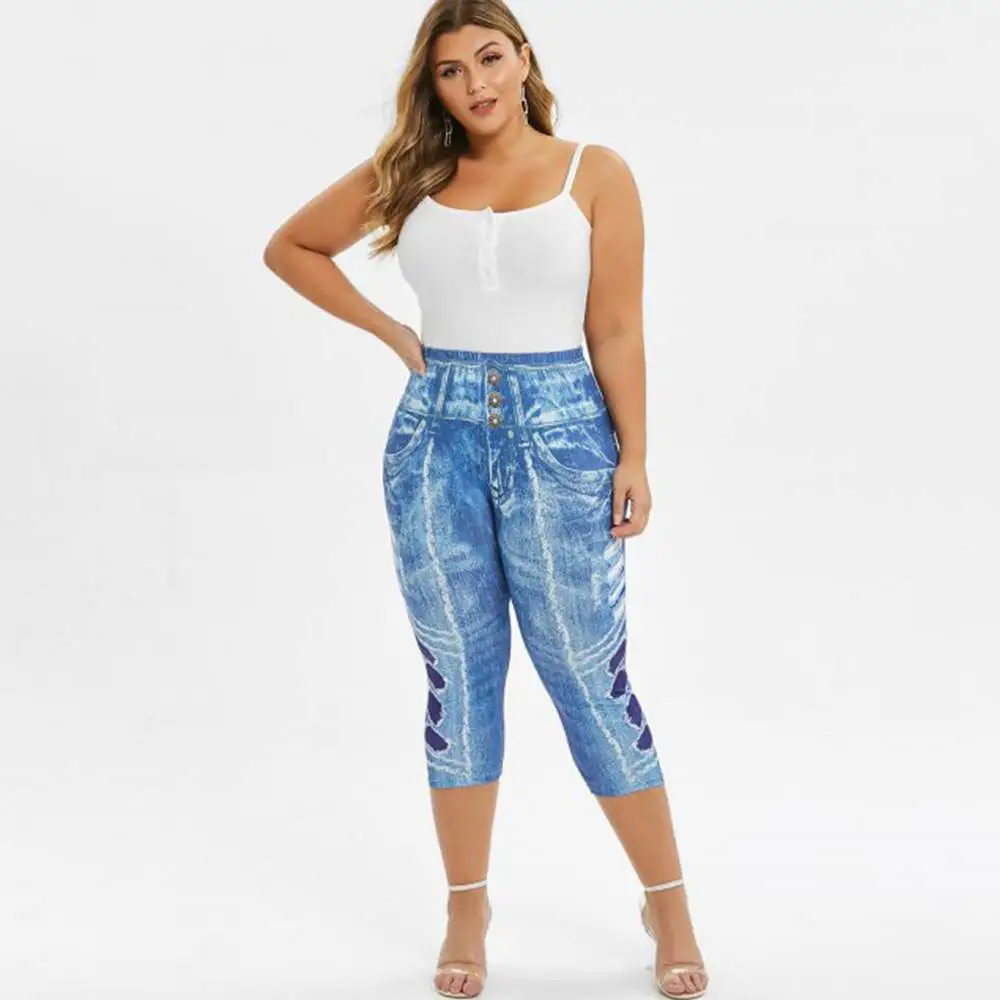 

Plus Size Womens Denim Pants Jeans Ladies Slim Fit Skinny Jeggings Trousers Bottoms Shorts Holiday Summer