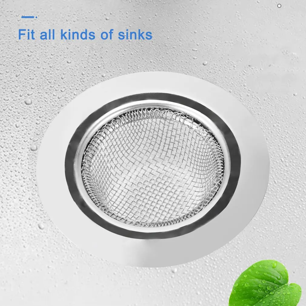 Filter Wastafel Baja Tahan Karat Halus Dapur Mencegah Bak Mandi Saluran Pembuangan Interval Sumbat Saringan Terak Jaringan Sampah