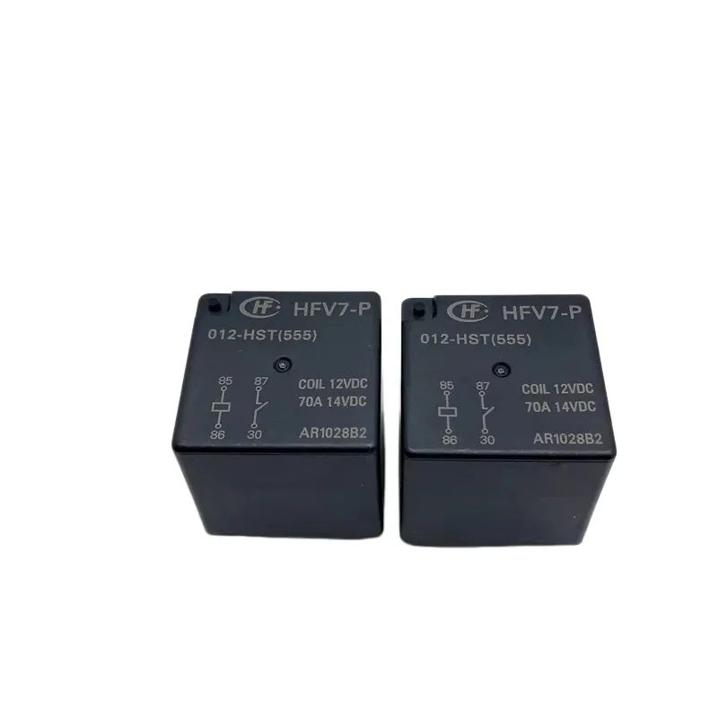 2 PCS Relay HFV7-P 012-HST 12 VDC 70 A Original New