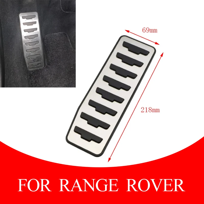 Para Land Rover Range Rover Evoque Discovery Sport para Jaguar XE XF F-Pace e-pace cubierta de pedal de coche accesorios de pedales de apoyo