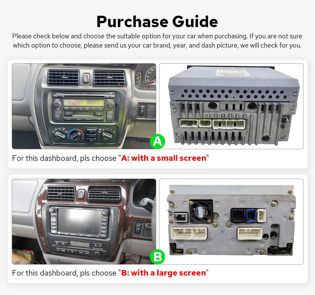 Upgrade for Toyota Avalon 2000-2004 10.1