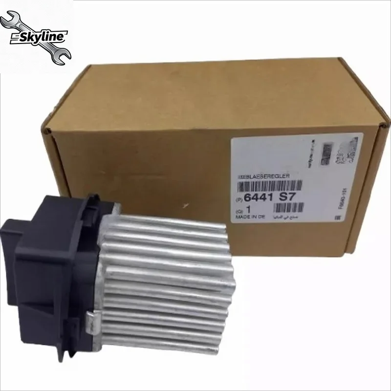 6441S7  Blower Resistor Control Module 6441 S7 Suitable for Peugeot 307 407 for Citroen C3 C5 C6 DS3 China
