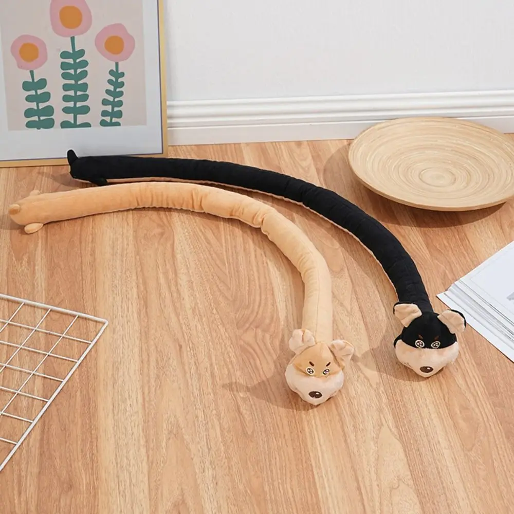 

Cute Sausage Dog Squeaky Dog 94cm Cartoon Sound-making Soft Wear-resistant Pet Chew Puppy