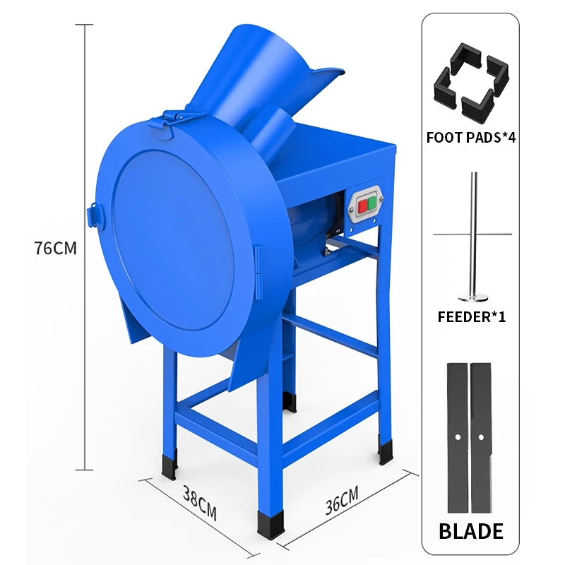 ماكينة قطع العشب الكهربائية بقوة 220 فولت، ماكينة تقطيع العشب، ماكينة تقطيع منزلية صغيرة للماشية والأغنام، ماكينة تقطيع تغذية ماك