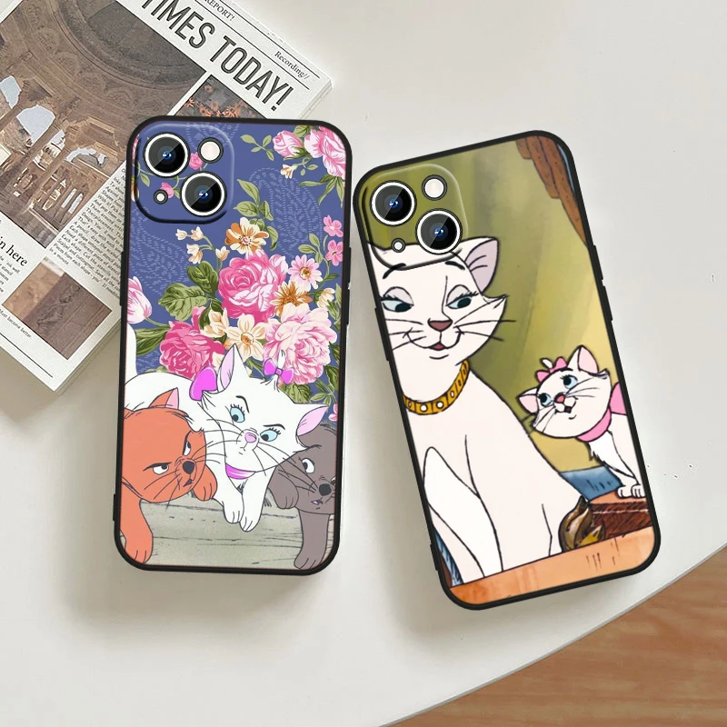 Cute Disney Dalmatians For iPhone 15 14 13 12 11 XS XR X 8 7 6 6S 5 5S Pro Max Plus Black Cover Phone Case