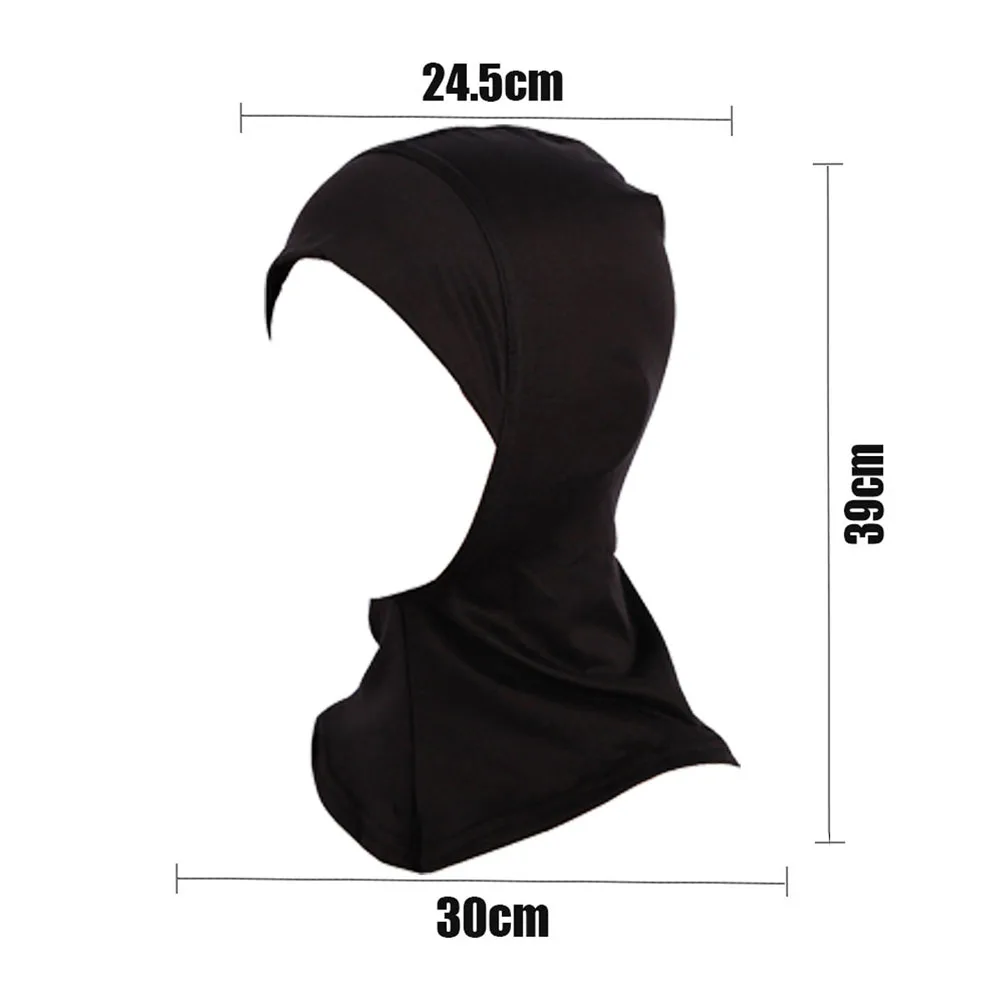 뜨거운 판매 모달 Hijab 스카프 모자 이슬람 Underscarf 머리 커버 Shawls 여성용 솔리드 그레이 핑크 블루 퍼플 화이트 카키 RIMAIRE