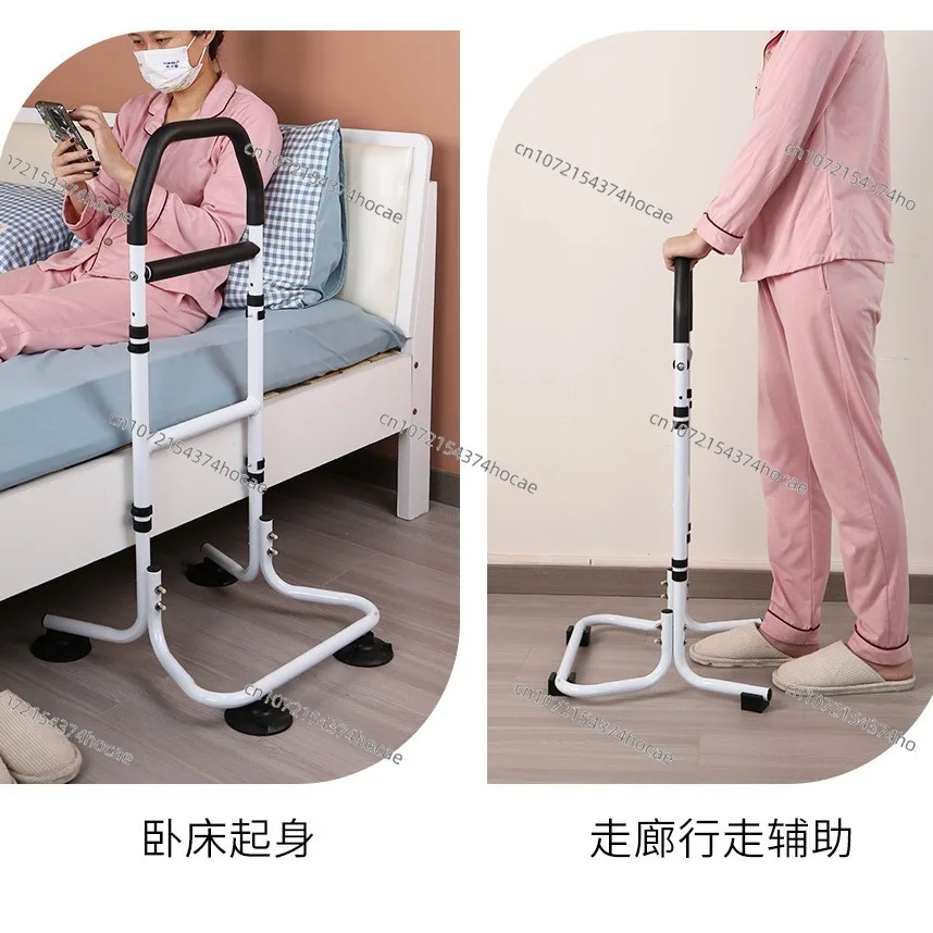 Power frame, get-up aid, elderly household, bedside armrest, toilet armrest, standing safe, no punching, anti-fall