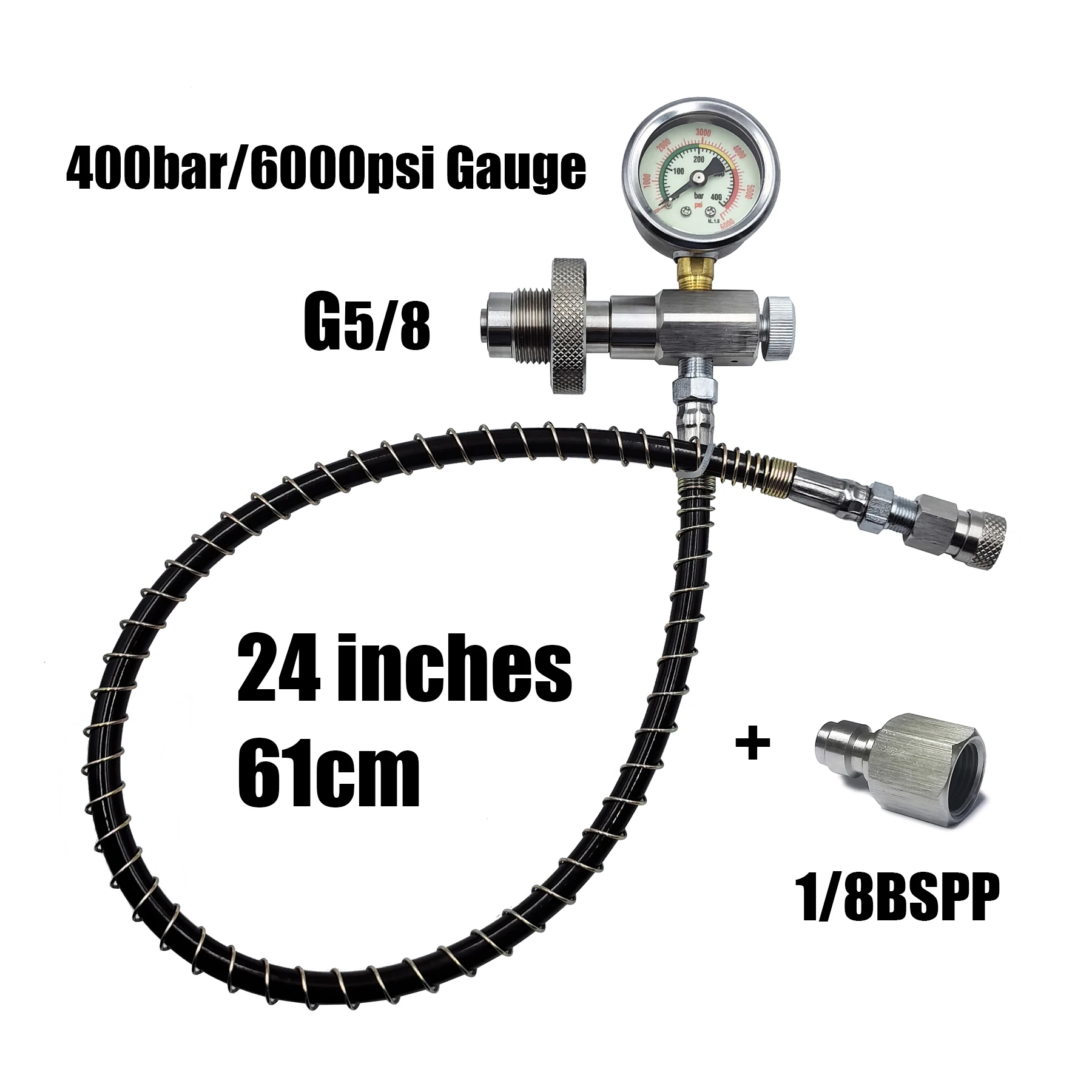 Variant: 24inch Hose BSPP QD