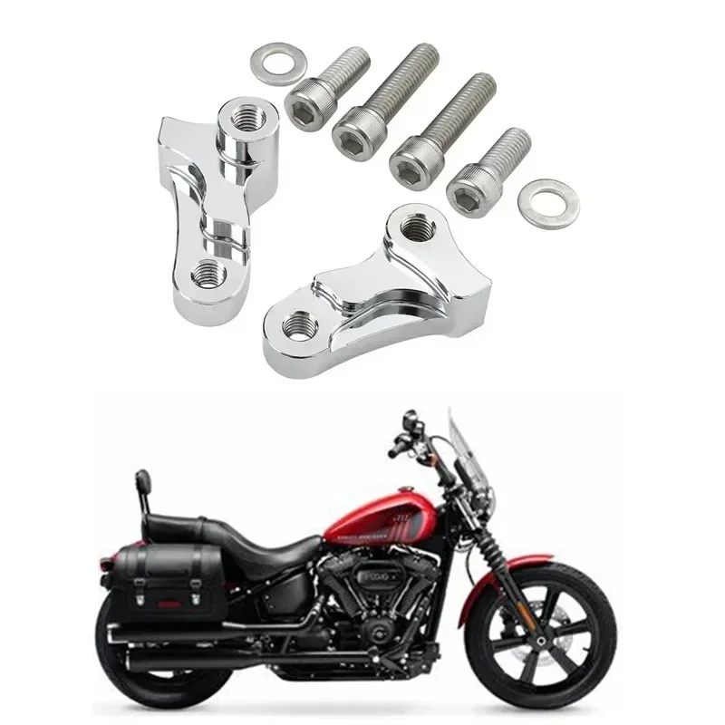 For Harley Dyna Low Rider Fat Street Bob 2006-2017 2016 Motorcycle Acsessories Drop Rear Lowering Slam Kit Motorbike