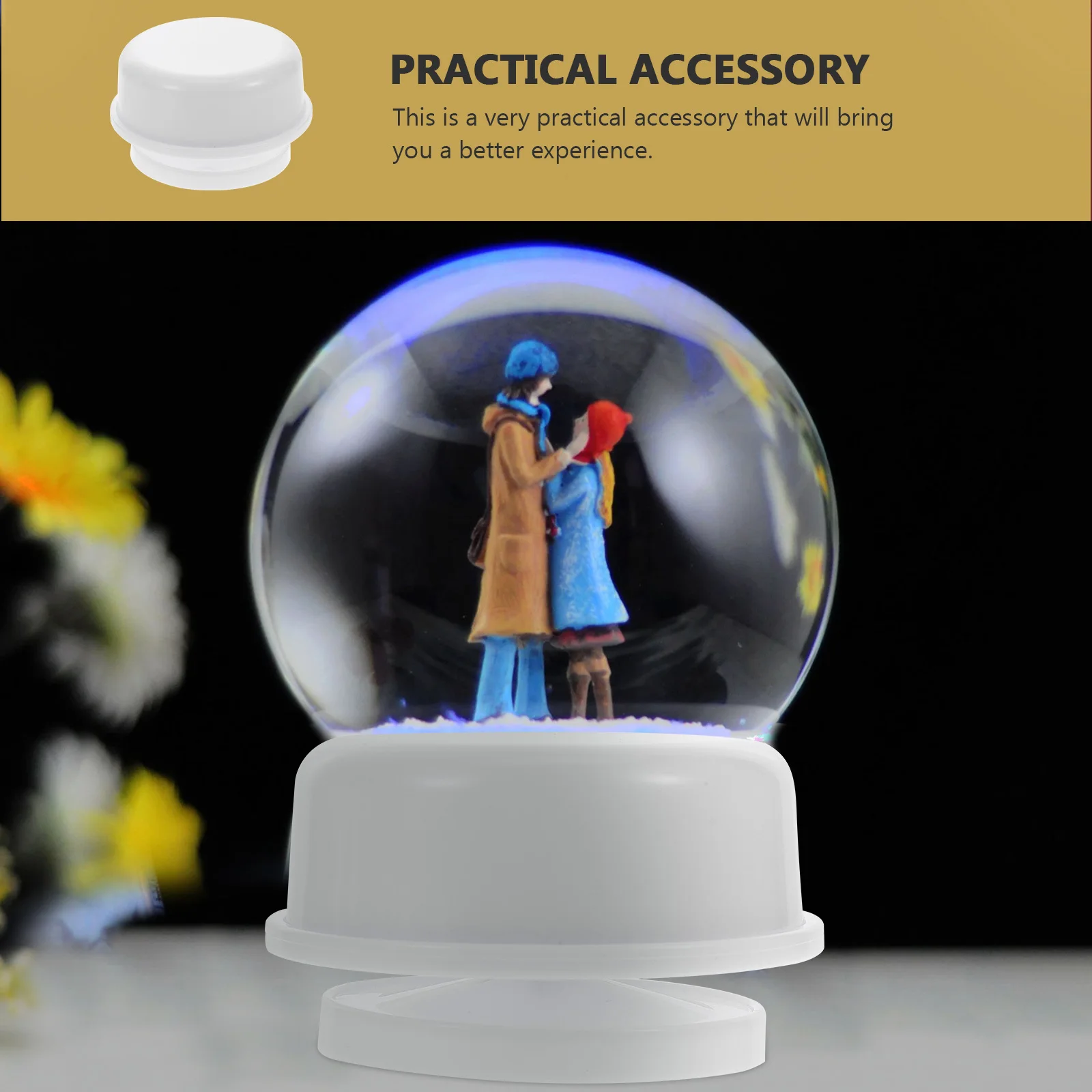 2pcs Music Box Base Round Diy Plastic Movement For Clay Craft Handmade Accessory Rotating Clockwork Design Kids Developmental