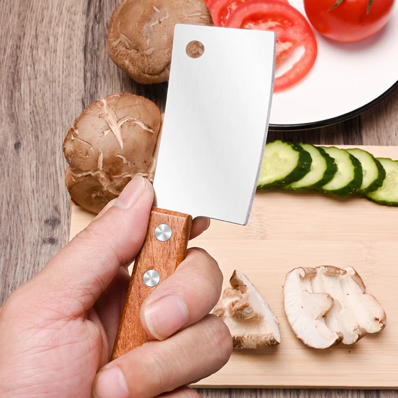 Mini kitchen multifunctional meat slicing knife, small vegetable knifewomen special knife,household sharp stainless steel knife