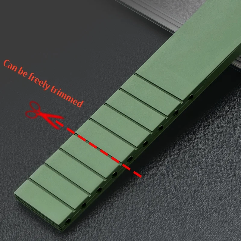 Cinturino per orologio in gomma FKM con estremità curve da 20 mm Cinturino per orologio resistente al sudore per bracciale da polso Rolex Submariner Style e Omega x Swatch