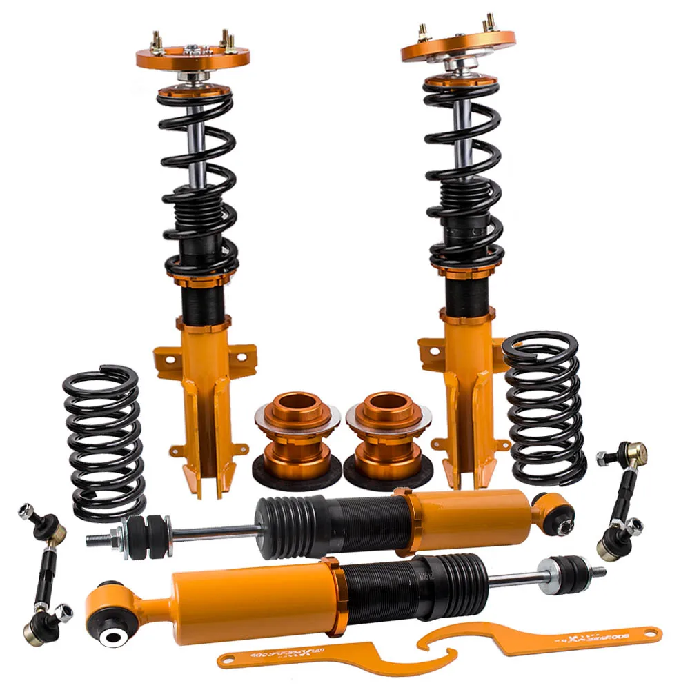 Coilover Suspension Spring Coilovers Strut Kit for Ford Mustang 2005-2013 2014 Adj. Height Shock Shock Absorber