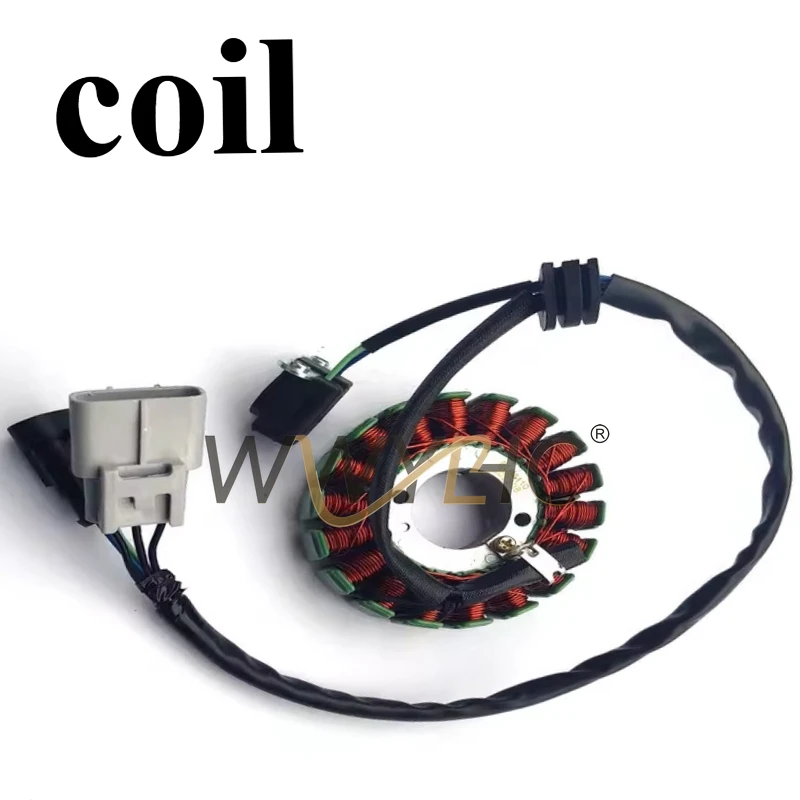 

Подходит для мотоцикла QJ 250, регулятор магнитной катушки QJ250GS-29E, катушка зажигания для генерации энергии, высоковольтный пакет