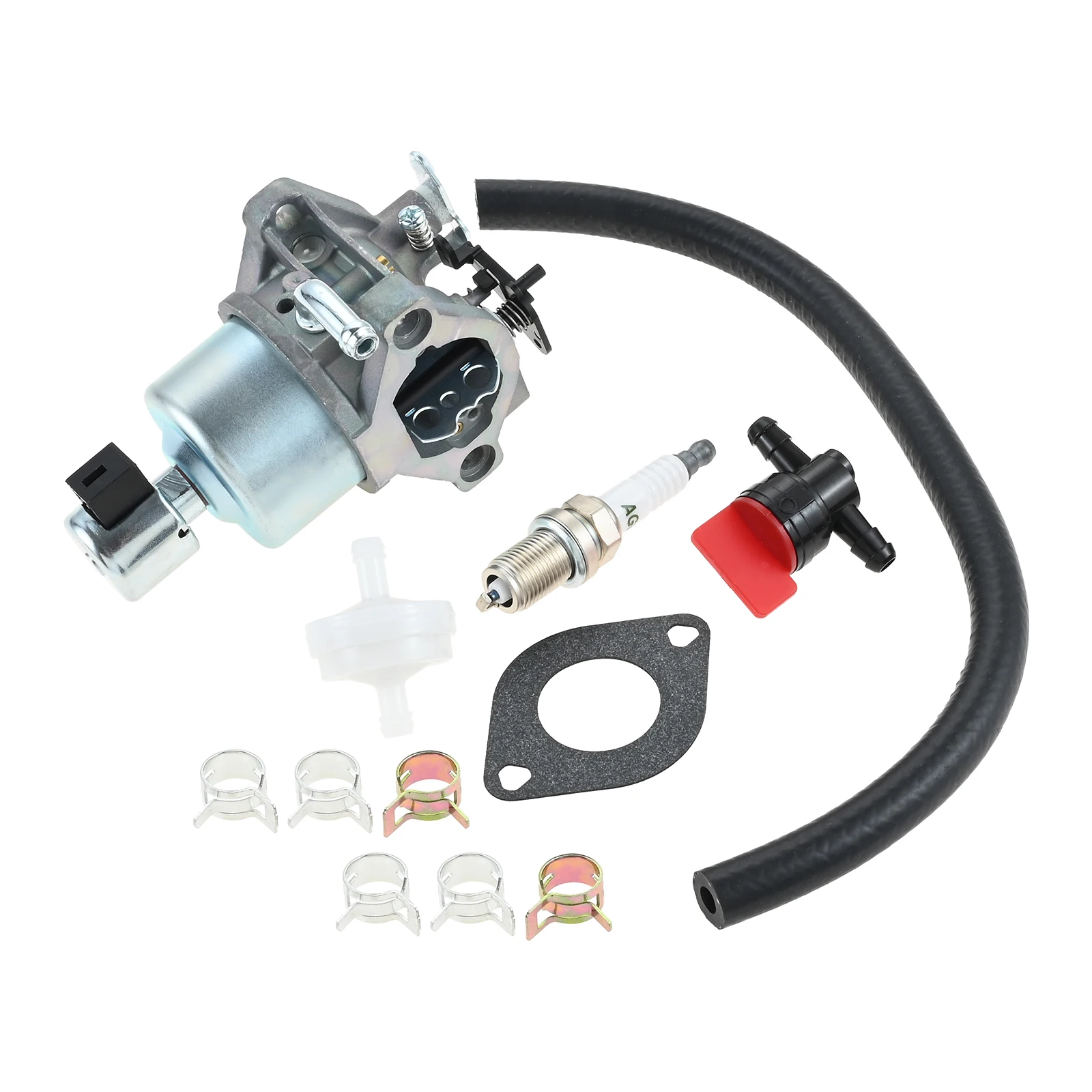 594605 Kettensägen-Vergaser-Set, passend für Briggs und Stratton 591731 796109 594593 794161 795477 14 PS–18 PS Motoren, Rasenmäher-Vergaser