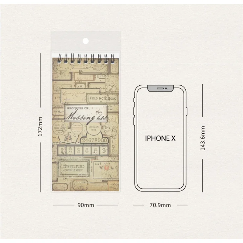 12 قطعة لوازم سكرابوكينغ مذكرات مخطط التسمية الزخرفية الحرفية تاريخ أرقام المواد الكولاج سكرابوكينغ 172*90 مللي متر