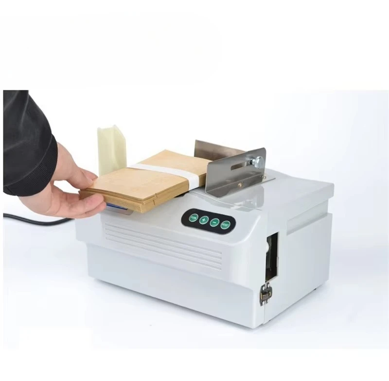 Machine Money Tying Machine Cash Packer 220V Intelligent Banknote Binder Bundling Machine Paper Currency Strapping