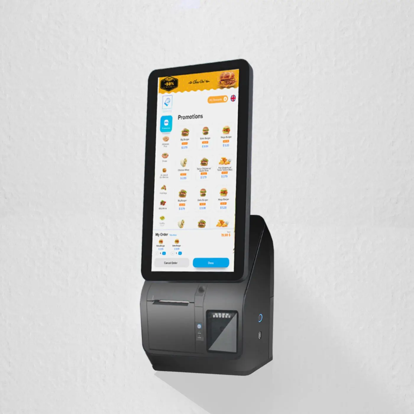 

Оптовый киоск для оплаты Android/Windows, самооплата, POS-машина с сенсорным экраном и функцией, заводской киоск OEM/ODM