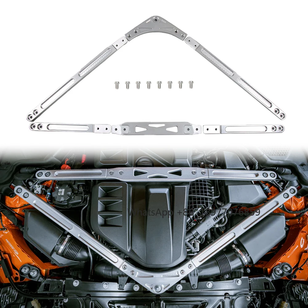 

Для BMW M3 G80 M4 G82 S58 гоночная распорка стойки стальная производительность стойки для двигателя алюминиевая серия