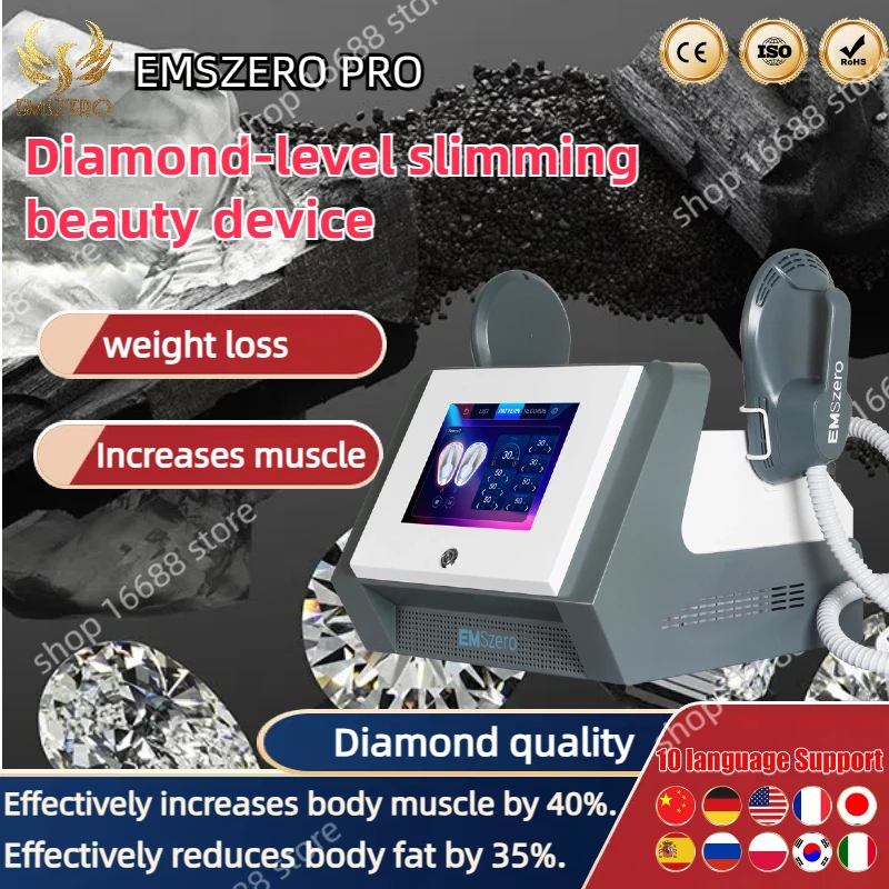 

Neo Portable Electromagnetic Slimming Machine EMSZERO Machine for Stimulating Muscles Removing Fat Slimming Muscle Building