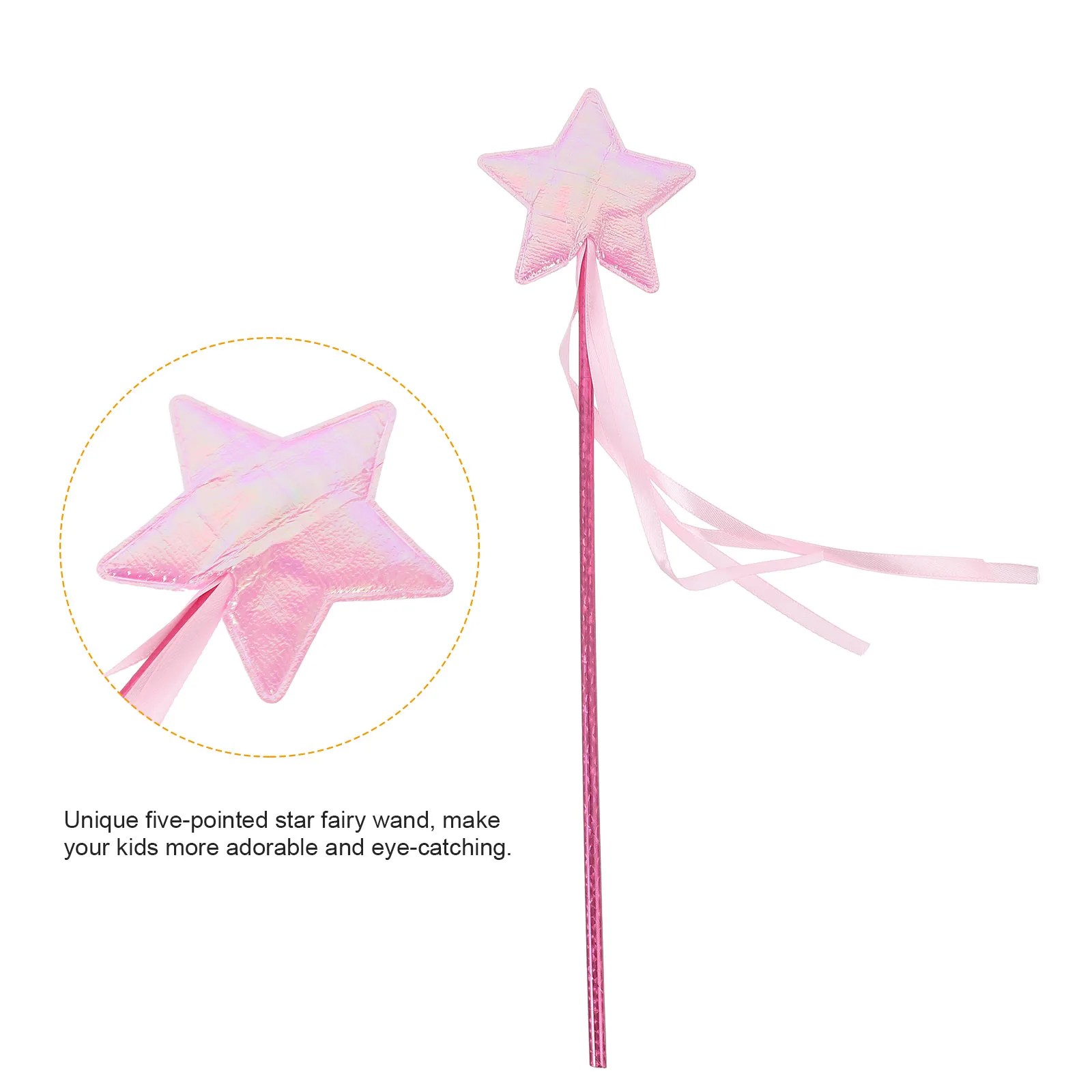 

10 Pcs Wand Fairy s Cosplay Prop Funny Clothing Childs Five-pointed Star Stick s