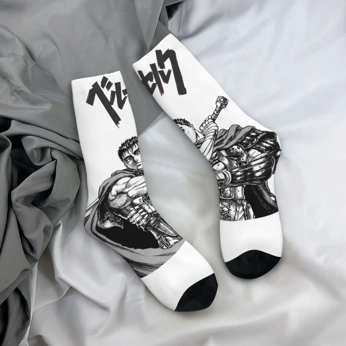 Berserk Japan Anmie Manga Fan Gift Socks Merchandise For Men Women Socks Super Soft Birthday Present