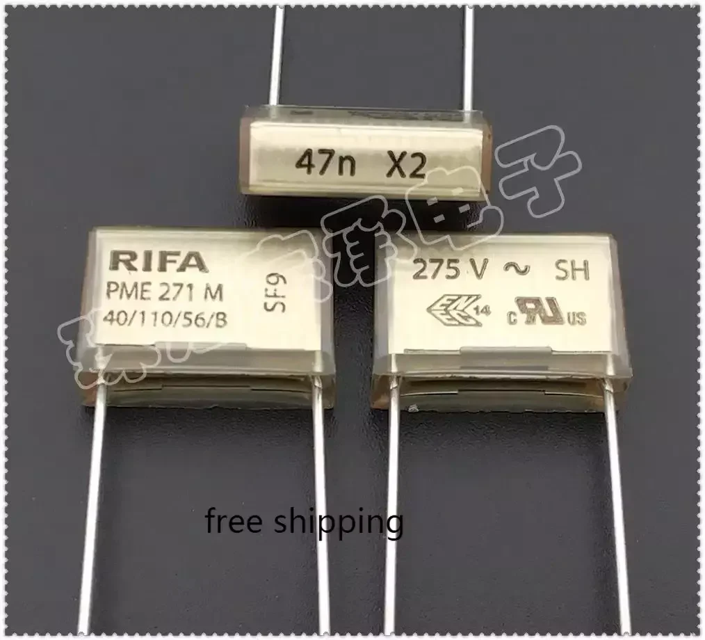 10/PCS  in stock Imported 0.047uF 275VAC RIFA PME271M 47n X2 safety film capacitor p15 new