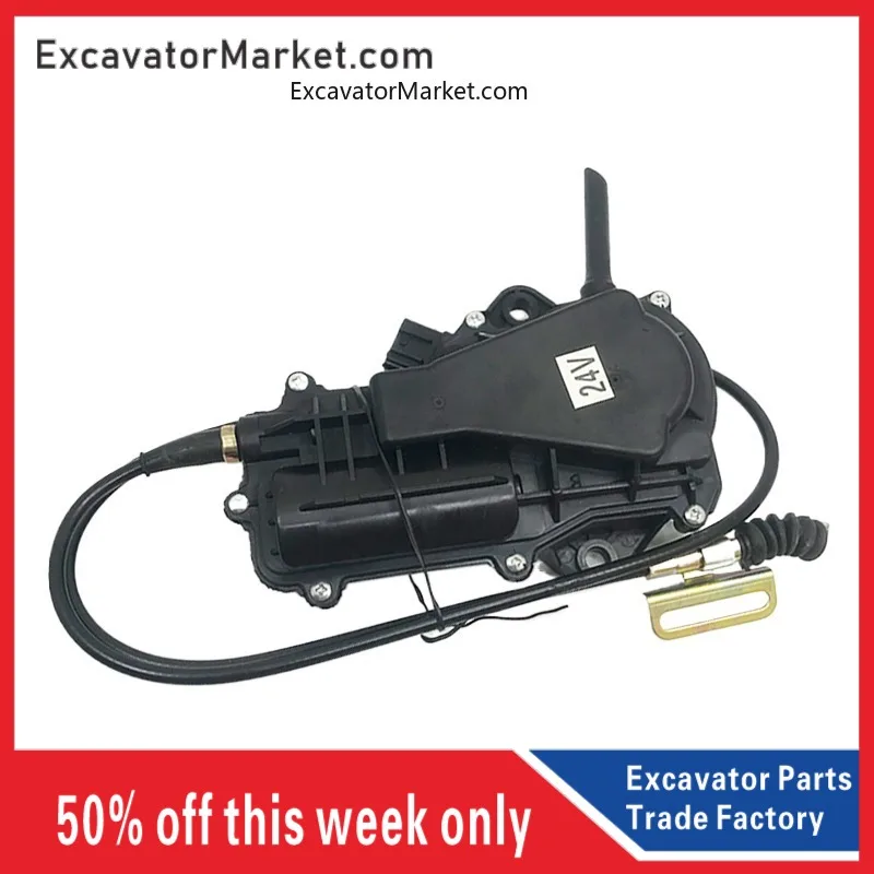 

Excavator Parts For Doosan daewoo dh dx 150/215/220/225/300-7-9 flameout motor solenoid valve switch excavator accessories