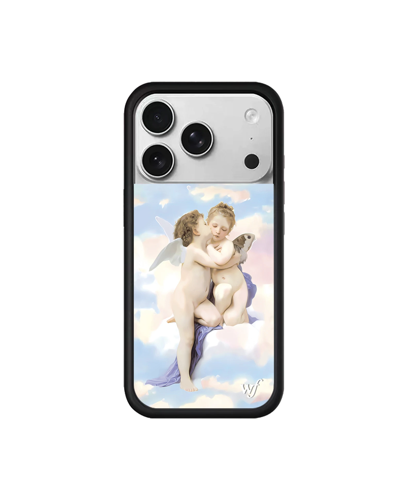 جديد Wildflower ثلاثية الأبعاد WF الملاك قضية الهاتف آيفون 17 16 15 14 13 12 برو ماكس زائد الحيوان كلب صغير أرنب غطاء Funda 17 برو