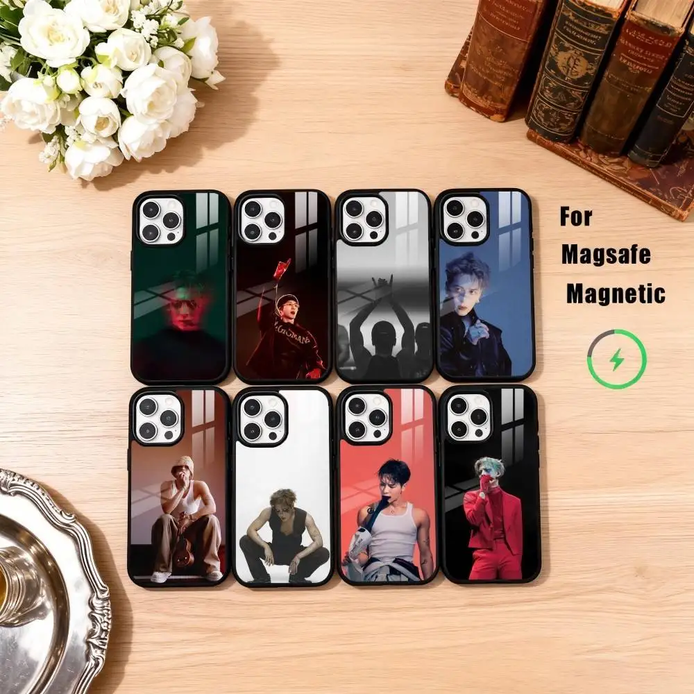 

M-MAGICMAN2 J-Jackson W-wang Phone Case For iPhone17,16,15,14,13,12,11 Plus,Pro Max Magnetic For Magsafe Wireless Charging