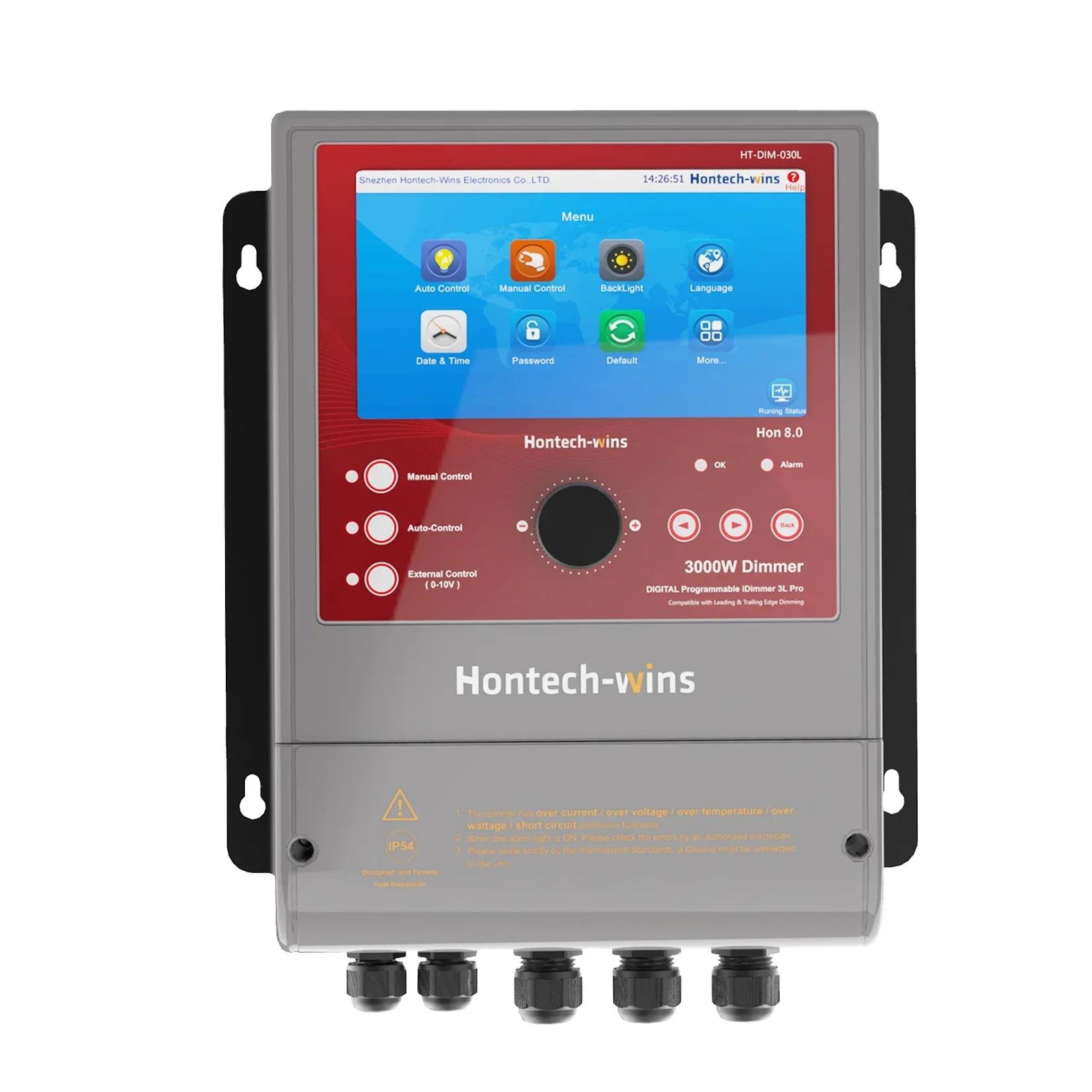 

Hontech-wins Dimmer Woke up Intelligent Dawn Simulator Sunrise and Sunset for Poultry Farm Led Dimmer