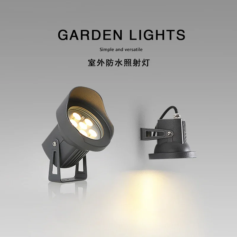 

Outdoor spotlight waterproof landscape courtyard lawn garden villa lamp grass floor lamp garden outdoor wall illumination lamp