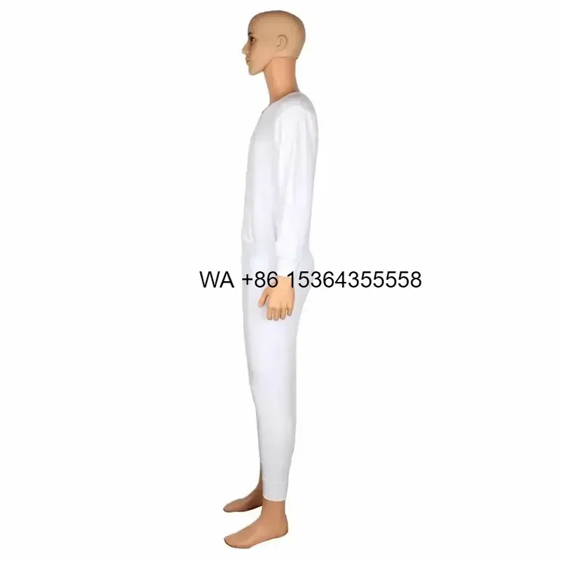 Wmwmnu Anti Static Underwear ESD Clothing Cotton Blended Conductive Fabric for Electronics Industry Cleanroom OSHA Compliance