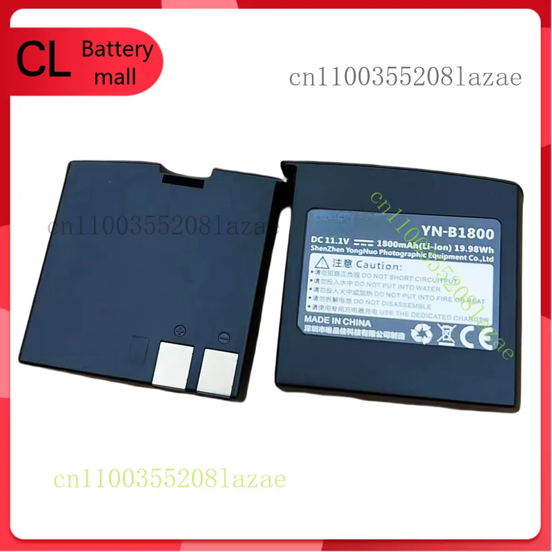

1PC NEW Genuine YN-B1800 1800mAh 19.98WH 11.1V Battery for YONGNUO