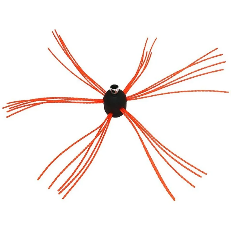 Rotary Chimney Cleaning Brush Set Industrial Boiler Dryer Duct Sweeping Brush Flexible Chimney Soot Removal Maintenance Tool