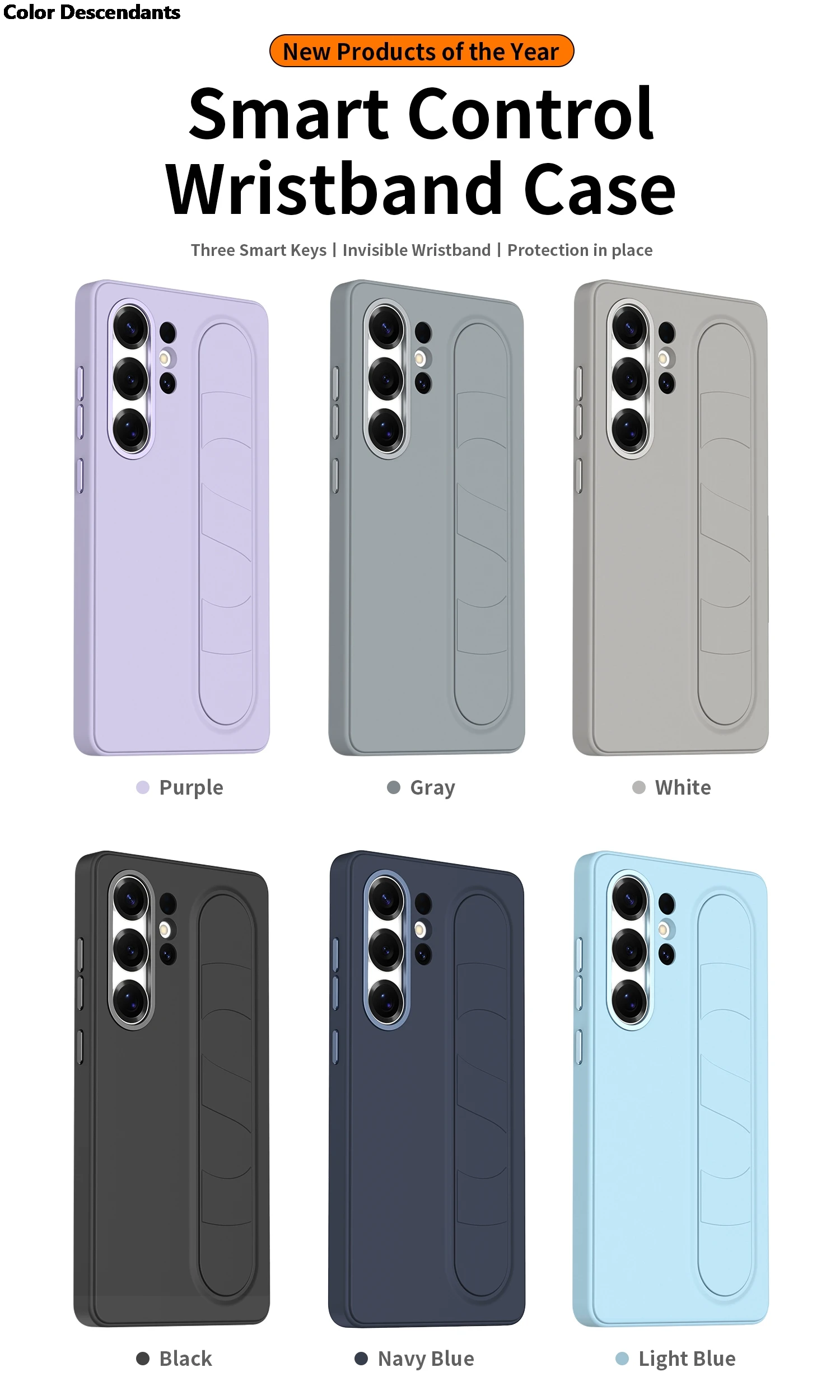 

Для Samsung Galaxy S25 Fe S24 Plus Ultra чехол с ремешком на запястье, задняя крышка, подставка, силиконовая противоударная защитная подставка, чехол