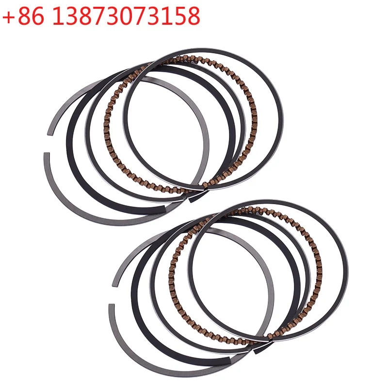 2 Pcs Motorcycle Engine Bore Size 68mm Piston Rings For Yamaha XV400 Virago 1984-1993 XVS400 Drag Star 1997-2001 XV XVS 400