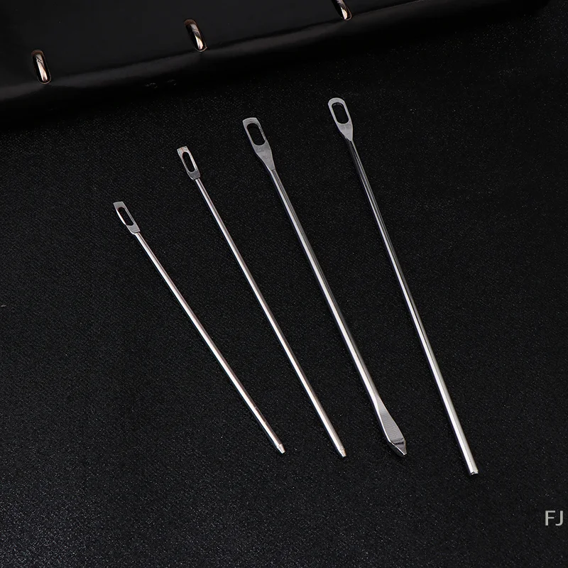 3er-Pack Hosenkappen der Fabrikqualität mit Seilnadel mit großem Loch, Einfädelwerkzeug mit stumpfem Kopf zum einfachen Einfädeln