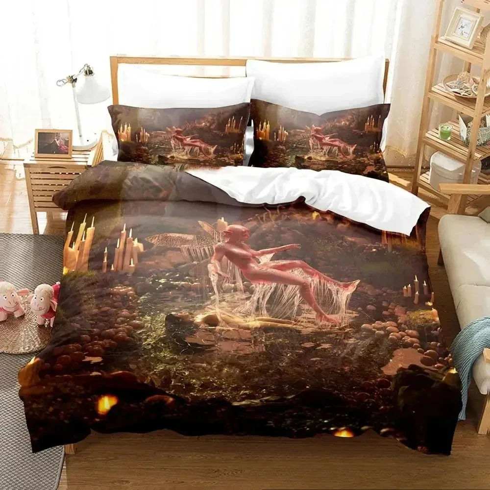 

3D Print Portals Melanie Martinez album Bedding Set Double Twin King Duvet Cover Comforter Pillowcase Boys Girls Adults Bedroom