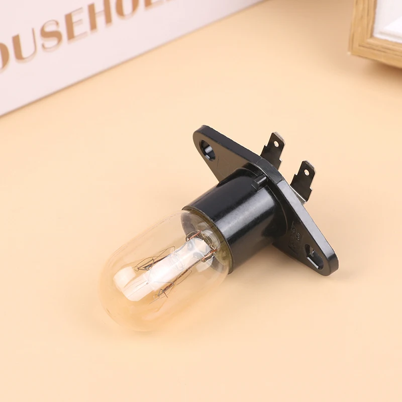 250V 20W LED Microwave Oven Lighting Bulb Small Appliance Bulb With Base For Oven Stove Refrigerator Non-Dimmable