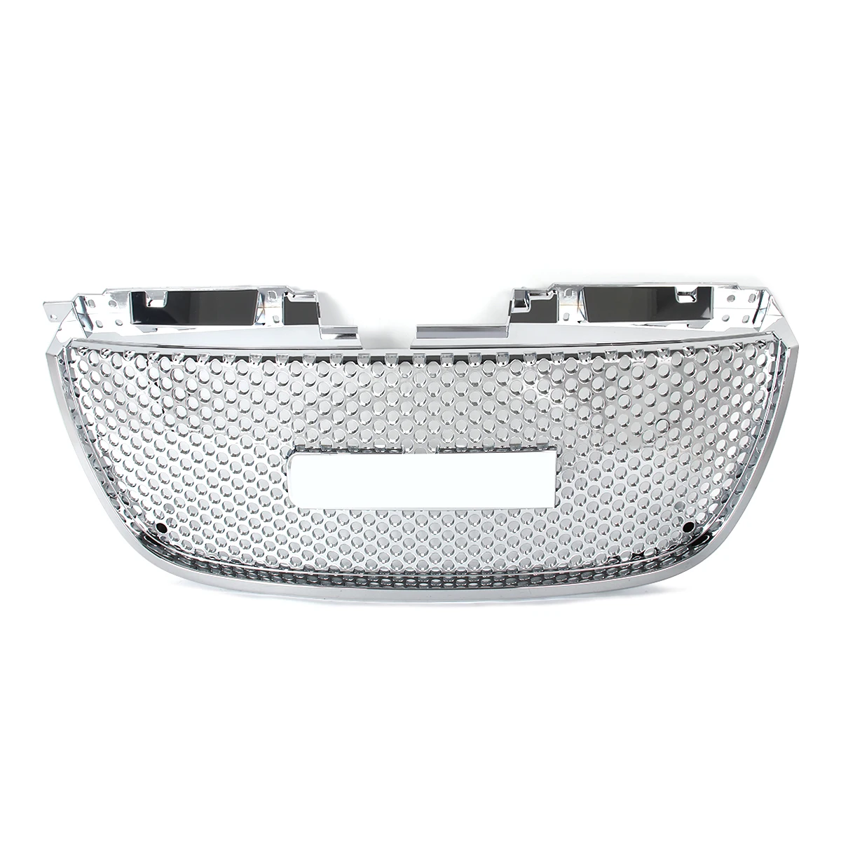 Chrome Front Hood Grille Modified Grill For GMC Yukon Denali Honeycomb Front Bumper Upper Grille Radiator Mesh Grill Accessories