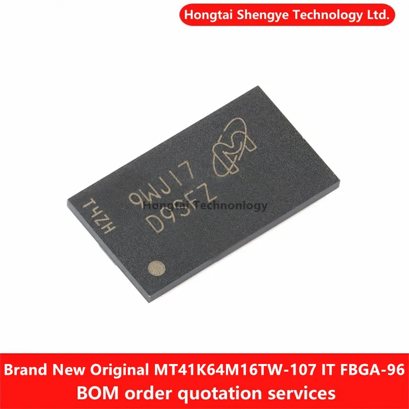 New Original   MT41K64M16TW-107 IT:J FBGA-96 1Gb DDR3L SDRAMN Chip