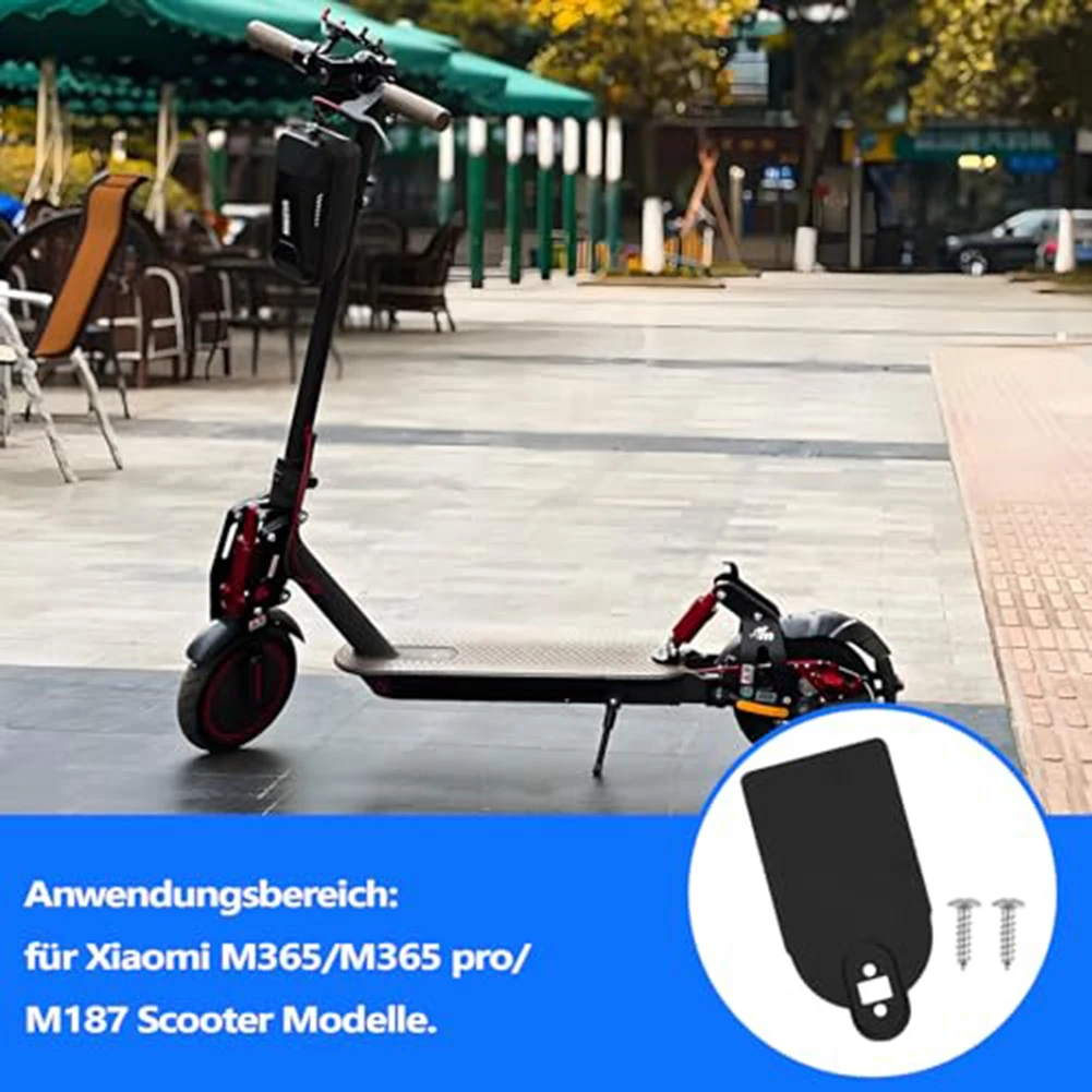 E-Scooter License Plate Holder For Xiaomi For M365 For M365 Pro Acrylic- Plate Holder Shockproof Number Plate Bracket With Screw