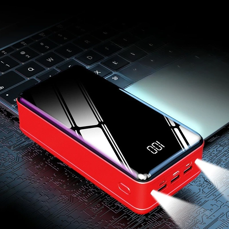 50000mAh Super Large Capacity with Digital Display Fast Charging Power Bank