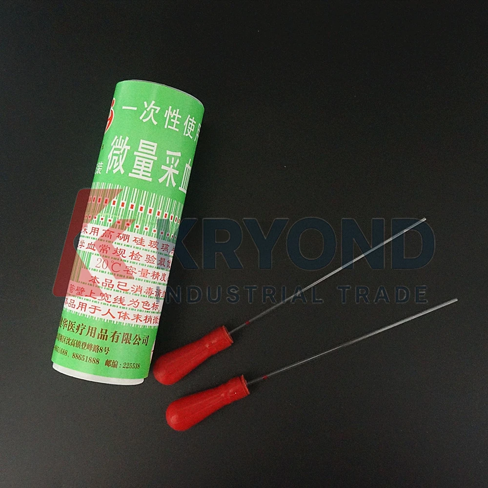 1box 400pcs Lab 20/40/60/80/100µl Glass Disposable Micro Blood Collection Tube Capillary Pipette Original Product