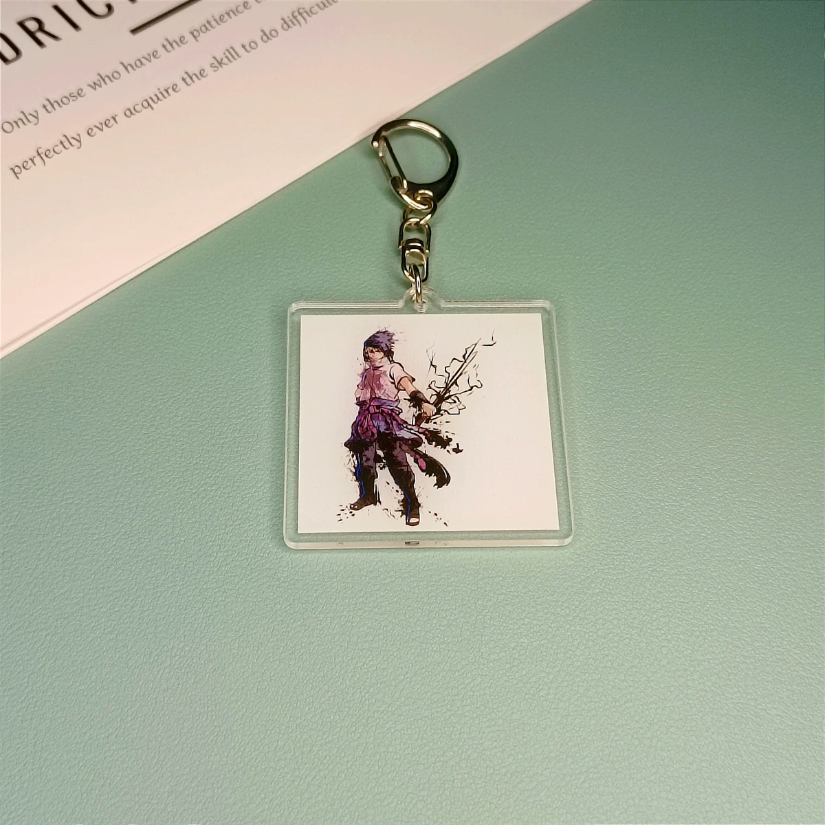 Anime Acrylic Keychain- Sasuke Kakashi Cartoon Character Pendant, Suitable for Bags and Keys,cosplay gifts Perfect Gift for Fans