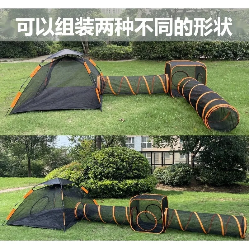 Outdoor cat and dog pet fence four seasons universal random combination folding tent