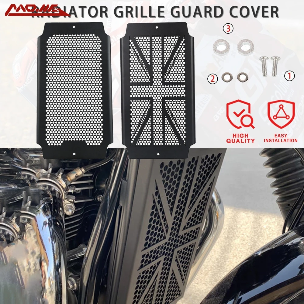 

2023 22 For T120 Street/Speed Twin 900 Motorcycle Radiator Guard Grille Protective Cover Protector 2016 2017 2018 2019 2020 2021