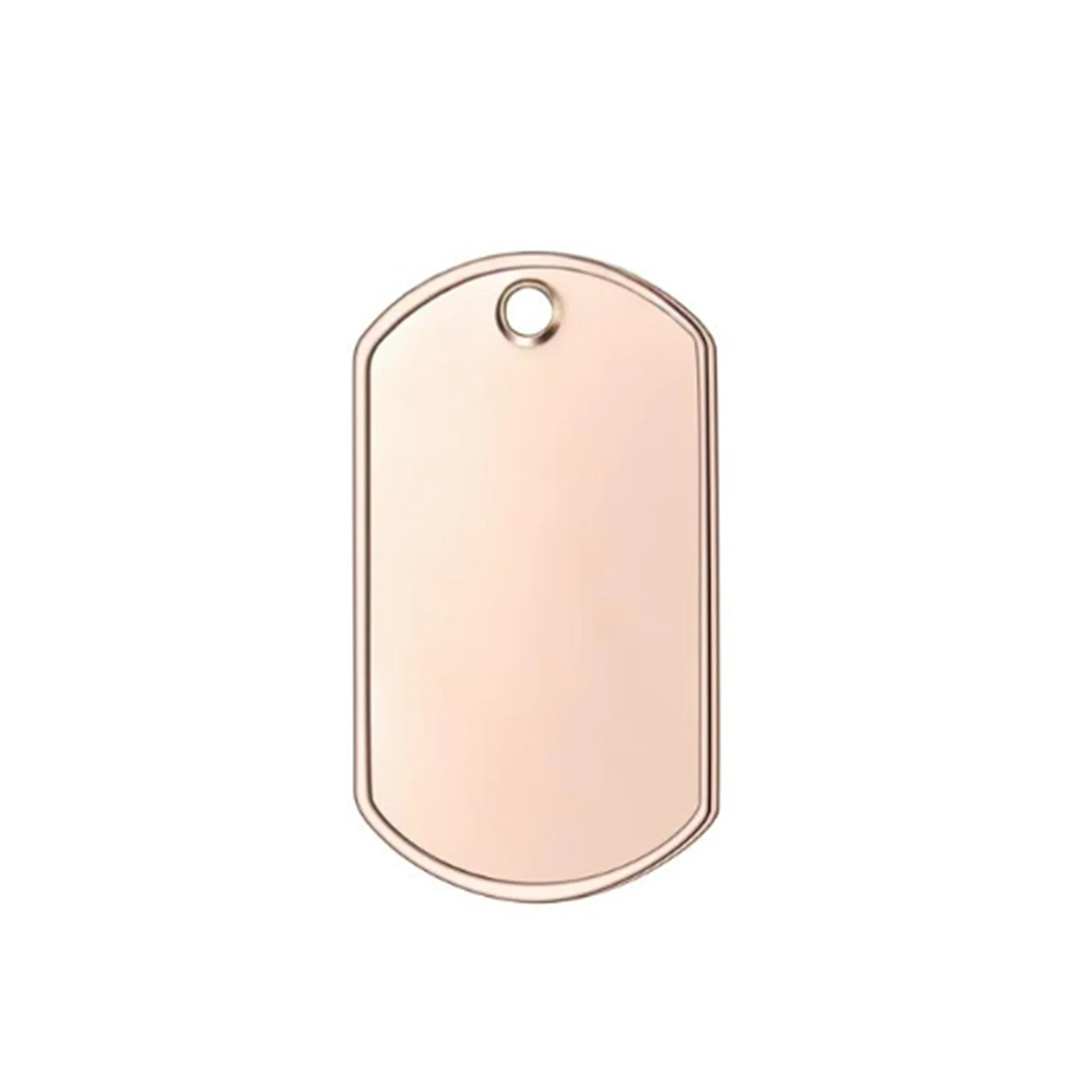 10 stks/partij Rvs Militaire Identiteit Tag Hond ID Tags Voor Mannen Hanger Mannen Tags Ketting Persoonlijkheid Ketting Groothandel