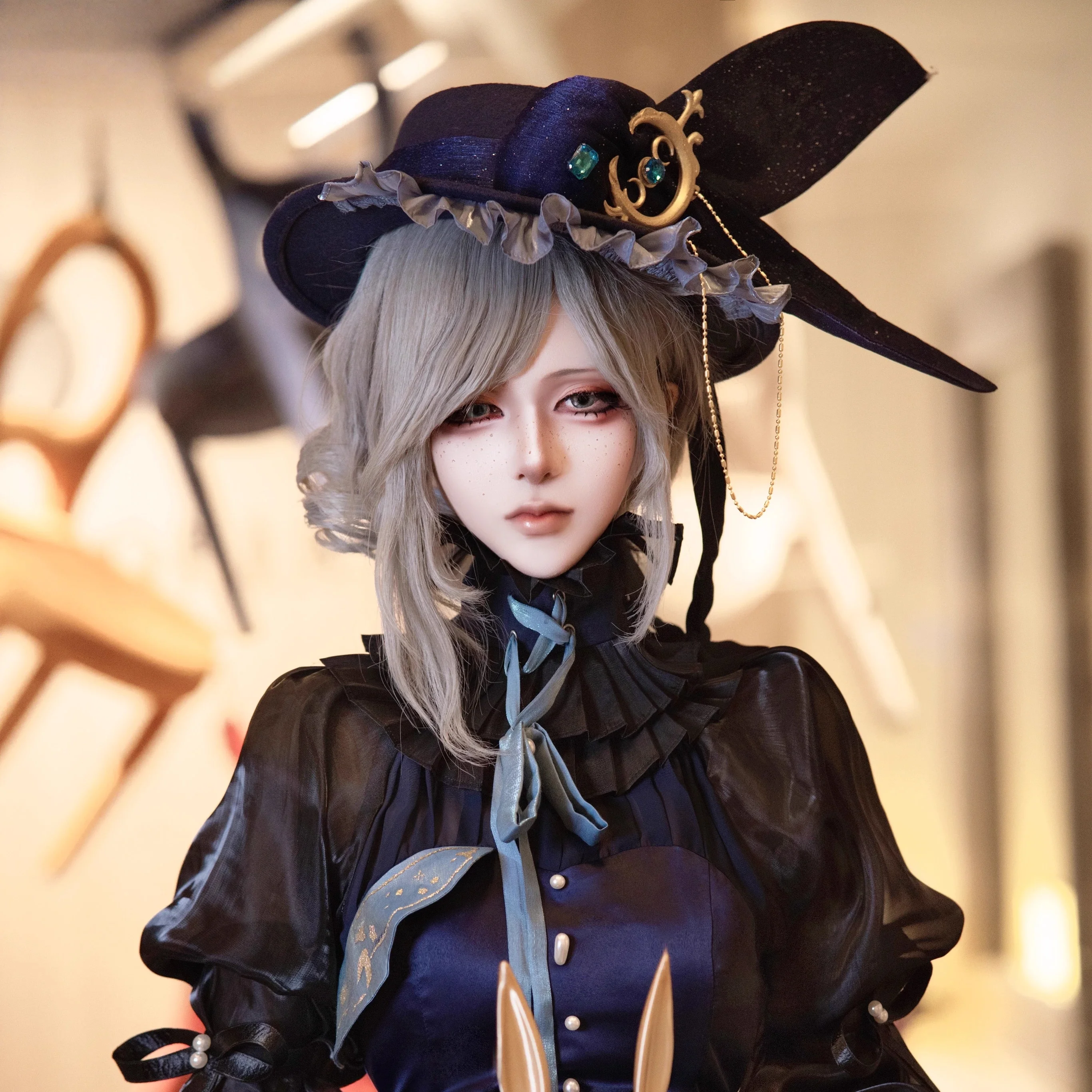 2025 إعادة جديد Vertin تأثيري حلي هالوين عيد الميلاد لعب الأدوار حفلة لعبة كوميدية 1999 لطيف قبعة المرأة حجم S-XXL في المخزون